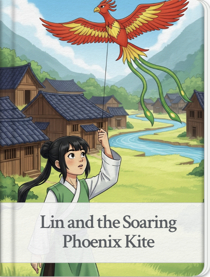 Lin and the Soaring Phoenix Kite