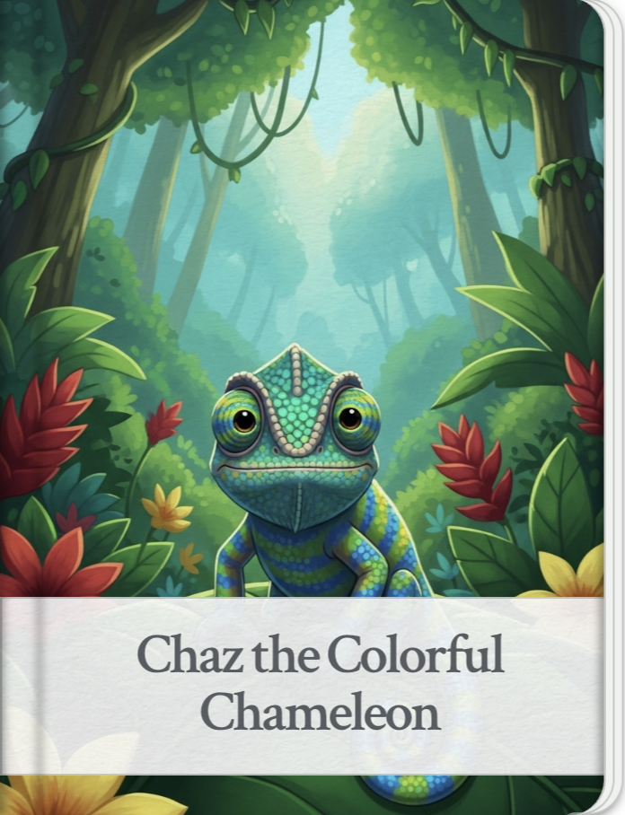 Chaz the Colorful Chameleon